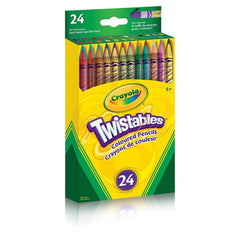 Crayola Twistable Coloured Pencils 24 Pack