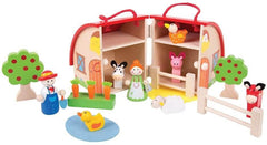 Bigjigs Mini Farm Wooden Playset