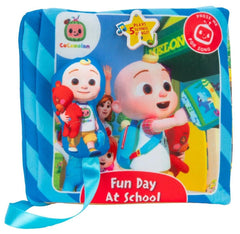 CoComelon Fun Day at School Plush Book