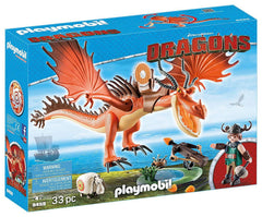 Playmobil DreamWorks Dragons Snotlout and Hookfang 9459