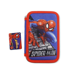 Spiderman Filled Double Pencil Case