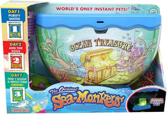 Sea Monkeys Blue Light Up Ocean Treasure Tank