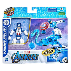 Avengers Bend and Flex Ice Mission Captain America 6