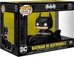 Funko POP! Rides DLX BM 85th - Batman Figure in Batmobile