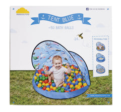 Paradiso Toys Blue Tent and 50 Balls