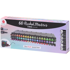 DecoTime 60 Pack Alcohol Twin Markers