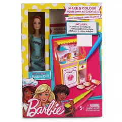 Barbie DIY Blue Kitchen Playset