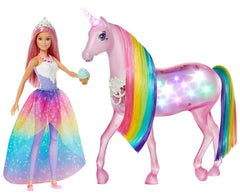 Barbie Dreamtopia Magic Touch Unicorn & Doll