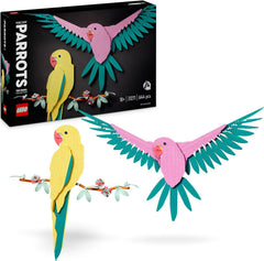 LEGO Art The Fauna Collection – Macaw Parrots 31211