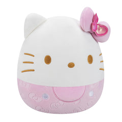 Squishmallows Original 8 Inch Hello Kitty 50th Anniversary Pink Plush