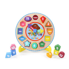 Hey Duggee 3 Pack Games- Puzzle Clock, Memory Game and Dominoes