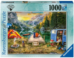 Ravensburger Calm Camp side 1000 Piece Puzzle