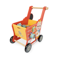 Cocomelon Wooden Shopping Trolley