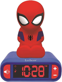 Spiderman Night Light Alarm Clock