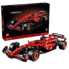 LEGO Technic Ferrari SF-24 F1 Car Model Kit for Adults 42207