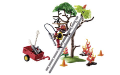 Playmobil Duck on Call Fire Rescue Action: Cat Rescue 70917