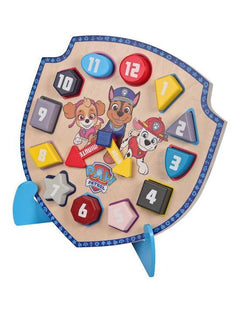 PAW Patrol Wooden Puzzle Clock