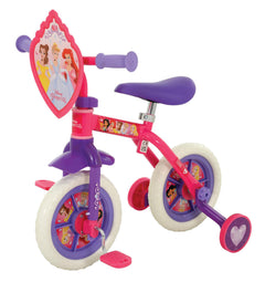 Disney Princess 2-in-1 10inch Training Bike