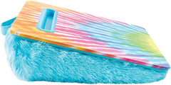 Make It Real Tie Dye Faux Fur Lap Desk
