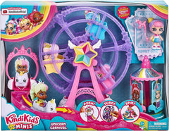 Kindi Kids Minis Unicorn Carnival Playset