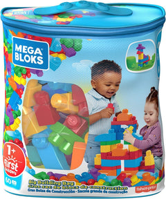 Mega Bloks 60 Pieces Bag Blue