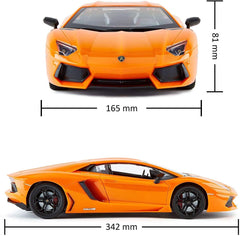 Lamborghini Aventador Radio Controlled Car 1:18 Scale Orange