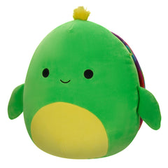 Original Squishmallows 12-Inch Lars the Neon Green Turtle Plush