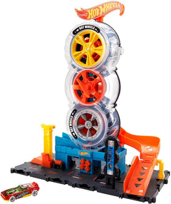 Hot Wheels City Super Twist Tyre Shop