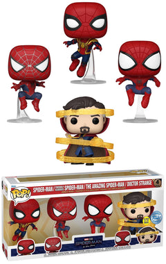 Funko POP Spiderman No Way Home 4 Pack Figures