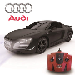 Remote Control Audi R8 Black 1:24 Scale Car