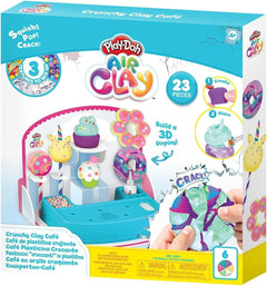 Play-Doh Air Clay Crackle Café Set