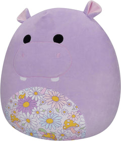 Original Squishmallows 20-Inch Hanna the Purple Hippo Plush