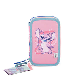 Disney Lilo & Stitch Triple Layered Pencil Case with Stationery