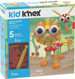 Kid K'nex Safari Mates 5 Model Building Set
