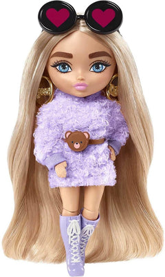 Barbie Extra Minis Fluffy Dress 5.5 inch Doll