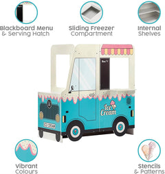 Playhouse Wooden Ice Cream Van