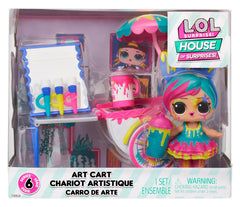 L.O.L. Surprise! Doll Furniture Art Cart