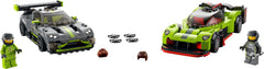 Lego Speed Champions Aston Martin Valkyrie AMR Pro and Aston Martin Vantage GT3 76910