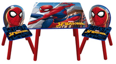 Marvel Spider-Man Wooden Table & 2 Chairs Set