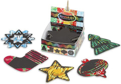 Melissa & Doug Holiday Scratch Art Cards