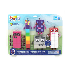 Numberblocks Friends Six to Ten Figures