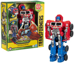 Transformers Bumblebee Cyberverse Adventures Smash Changer Optimus Prime Figure