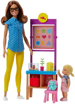 Barbie Teacher Brunette Hair Career Doll