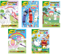 Crayola Colouring Fun - Bundle of 5 Colouring Books