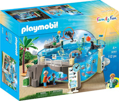 Playmobil Family Fun Aquarium with Fillable Water Enclosure 9060