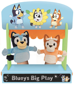 Bluey Puppet Wooden Theatre