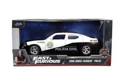 Fast and Furious 2006 Dodge Charger Police Die Cast Vehicle