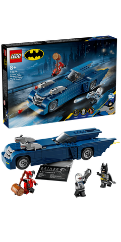 LEGO Batman with the Batmobile vs. Harley Quinn and Mr. Freeze 76274