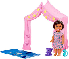 Barbie Babysitters Bedtime Tent Playset