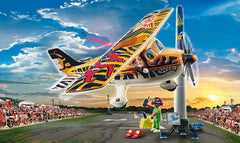 Playmobil Air Stunt Show Tiger Propeller Plane 70902